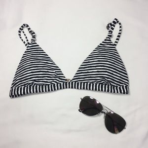 Striped Bikini Top From Cotton On